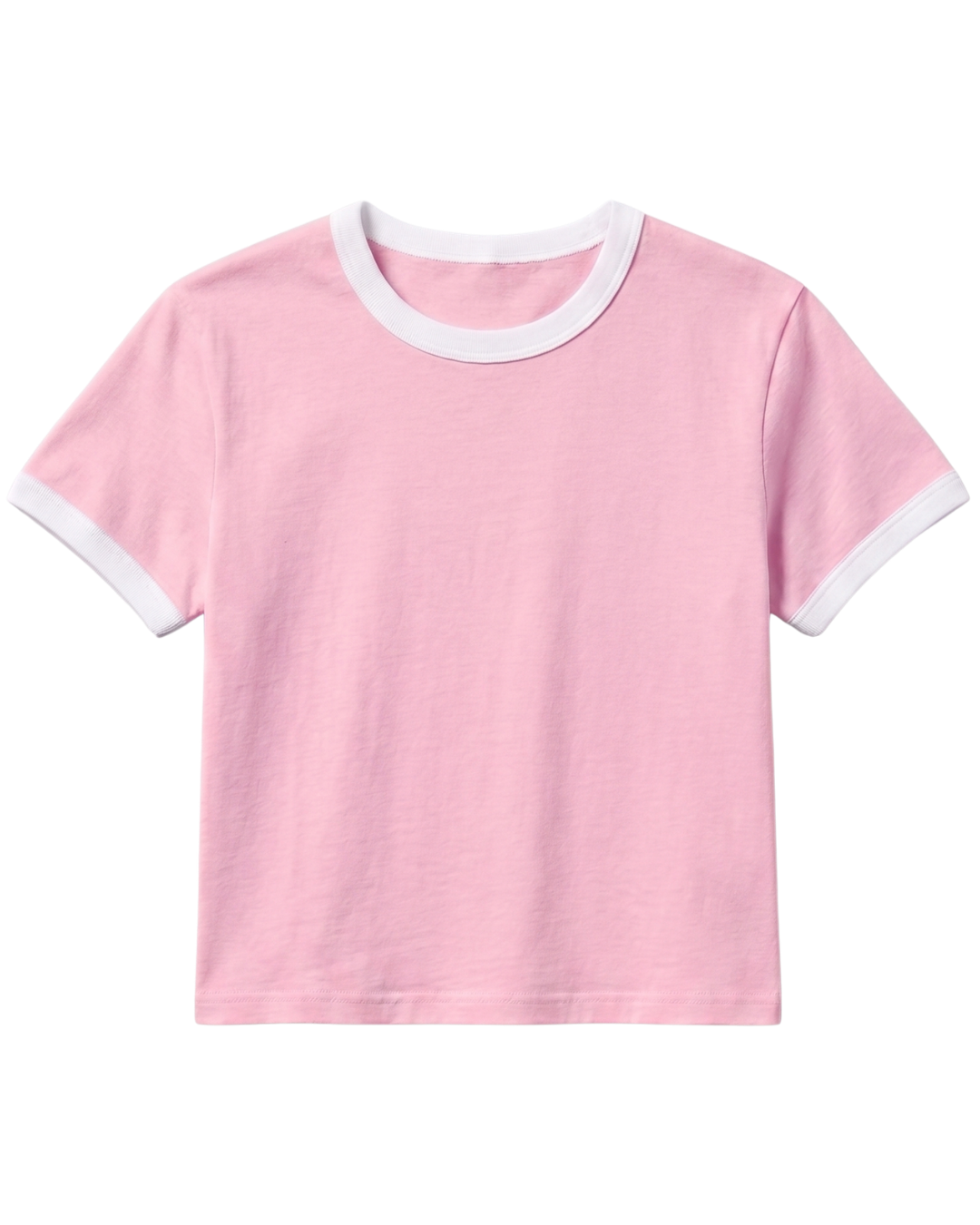 Pink Ringer Baby Tee