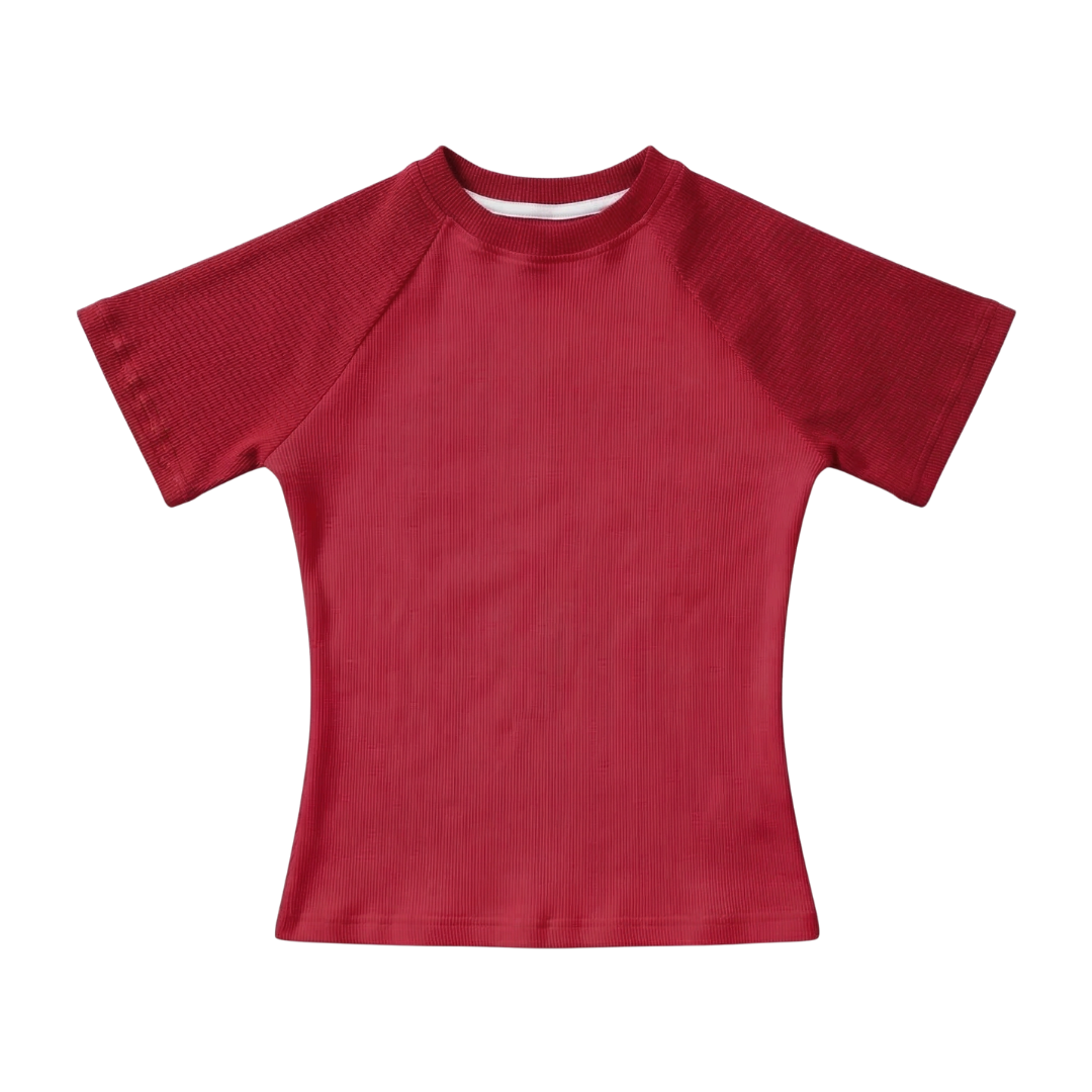 Plain Raglan Top