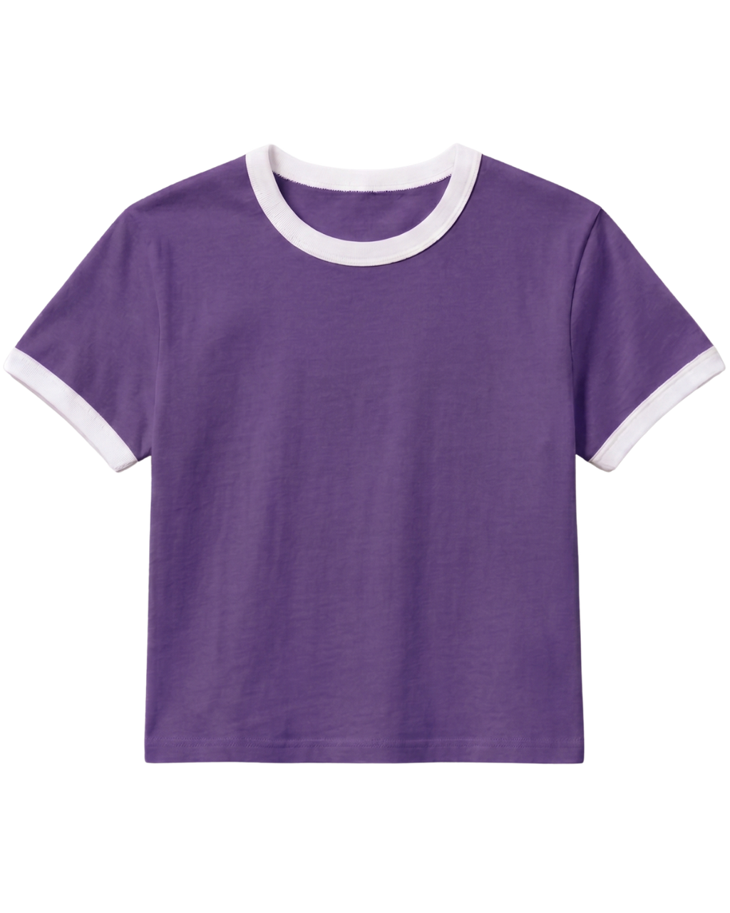 Purple Ringer Baby Tee