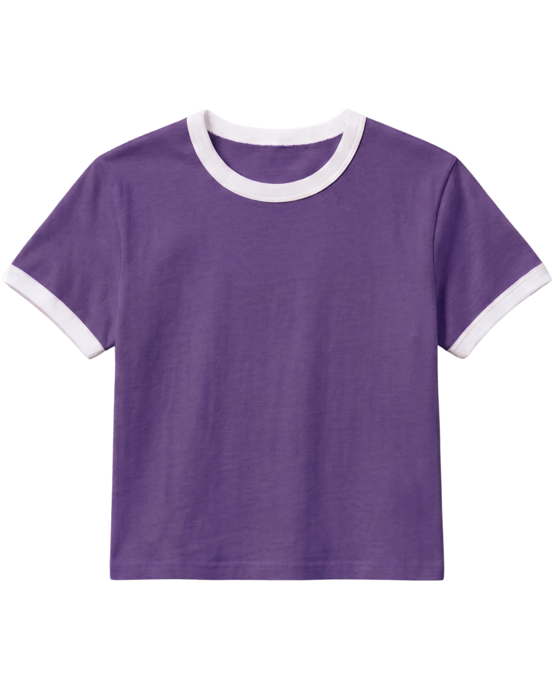 Purple Ringer Baby Tee